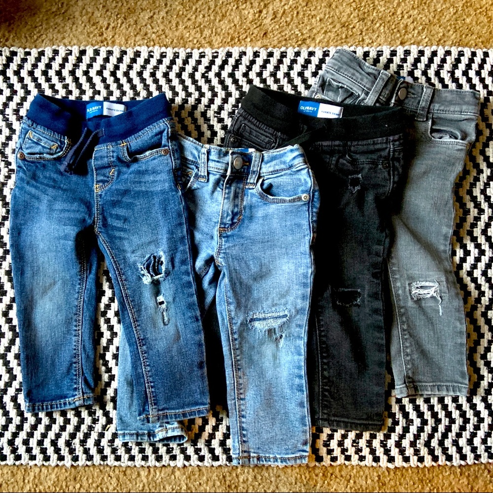 Old Navy Distressed Skinny Jeans Lot (Boy’s)